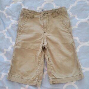 6Y Mini Boden Khaki shorts school uniform